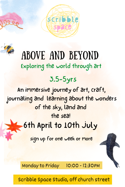 Scribble Space Summer Camp | Above & Beyond| June-July